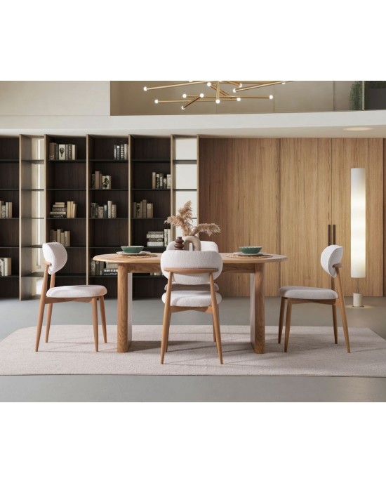 Belen Meşe Yemek Takımı